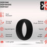 E3 Active Silicone Wedding Ring Properties