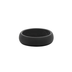 Ladies Black Nano less moisture - E3 Active Silicone Wedding Ring