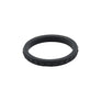 Charcoal diamond shaped stackable - E3 Active Stacker Silicone Wedding ring