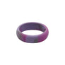 Pink Camo E3 Active Silicone Wedding Ring - mixture of pink, grey and purple