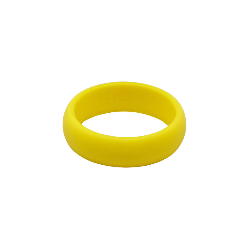 Yellow Women's Plain - E3 Active Silicone Wedding Ring
