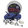 Navy Blue E3 Lachet Lastic Lace with tag, no tie shoe lace