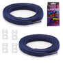 Navy Blue E3 Lastic Lace - Elastic no tie