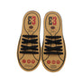 Black E3 Silicone kids laces, no tie lace