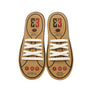 White E3 Silicone kids laces, no tie lace