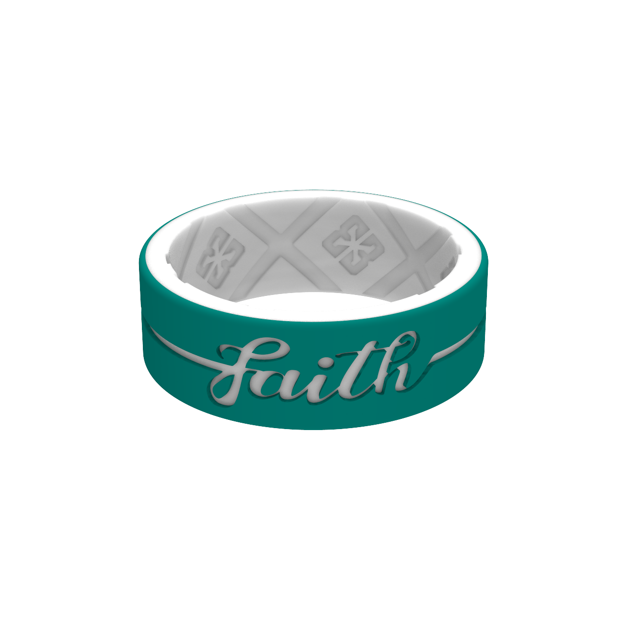 Christian silicone 2025 wedding rings