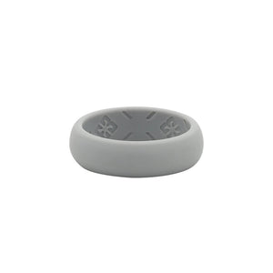 Ladies Grey Nano less moisture - E3 Active Silicone Wedding Ring