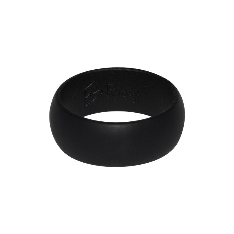 Black Men's Plain - E3 Active Silicone Wedding Ring