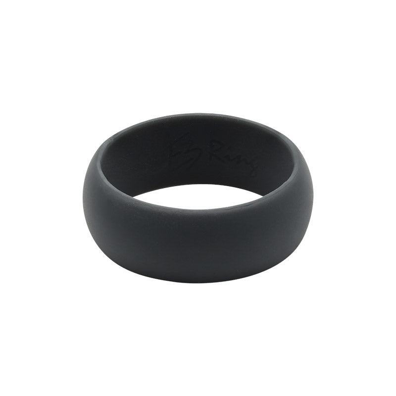 Charcoal Men's Plain - E3 Active Silicone Wedding Ring