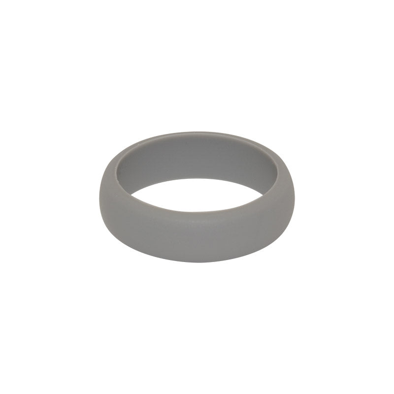 Grey Women's Plain - E3 Active Silicone Wedding Ring
