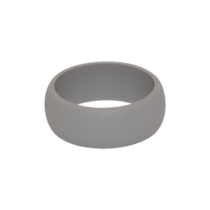 Grey Men's Plain - E3 Active Silicone Wedding Ring