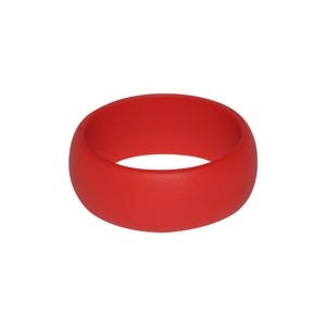 Red Men's Plain - E3 Active Silicone Wedding Ring