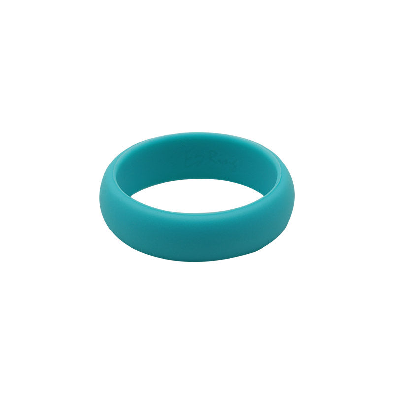 Turquoise Women's Plain - E3 Active Silicone Wedding Ring