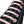 Light Pink E3 Silicone laces in black sneaker, no tie lace